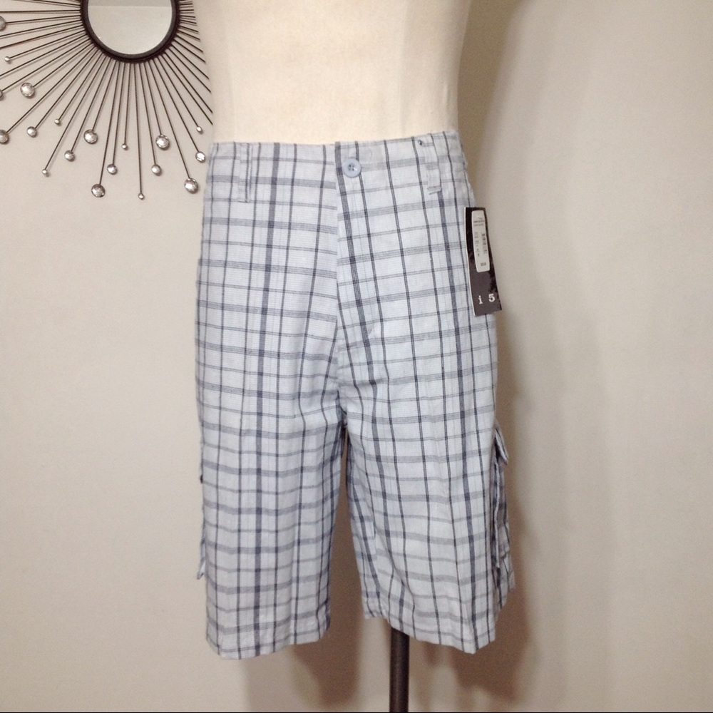 I5 Cargo Plaid Short
